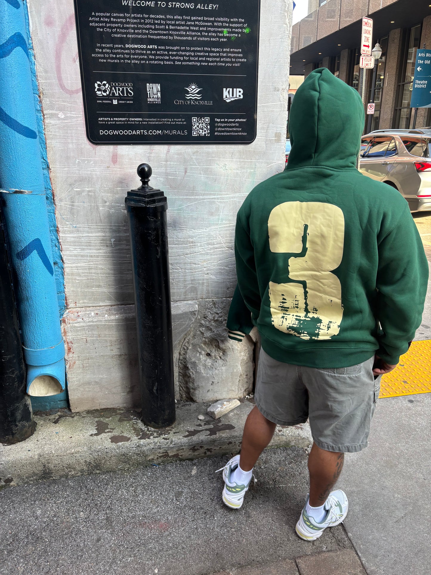 Jesus Saved My Life (Heavyweight hoodie)Green
