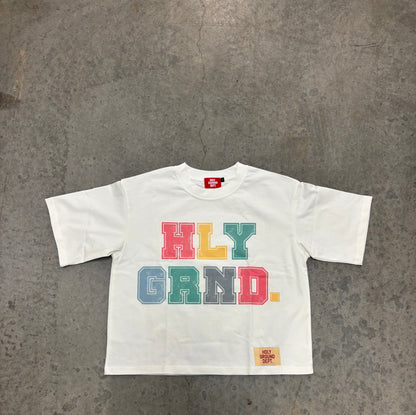 Holy Ground Varsity Tee (White)
