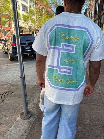 Holy Ground Varsity Tee (white) Easter