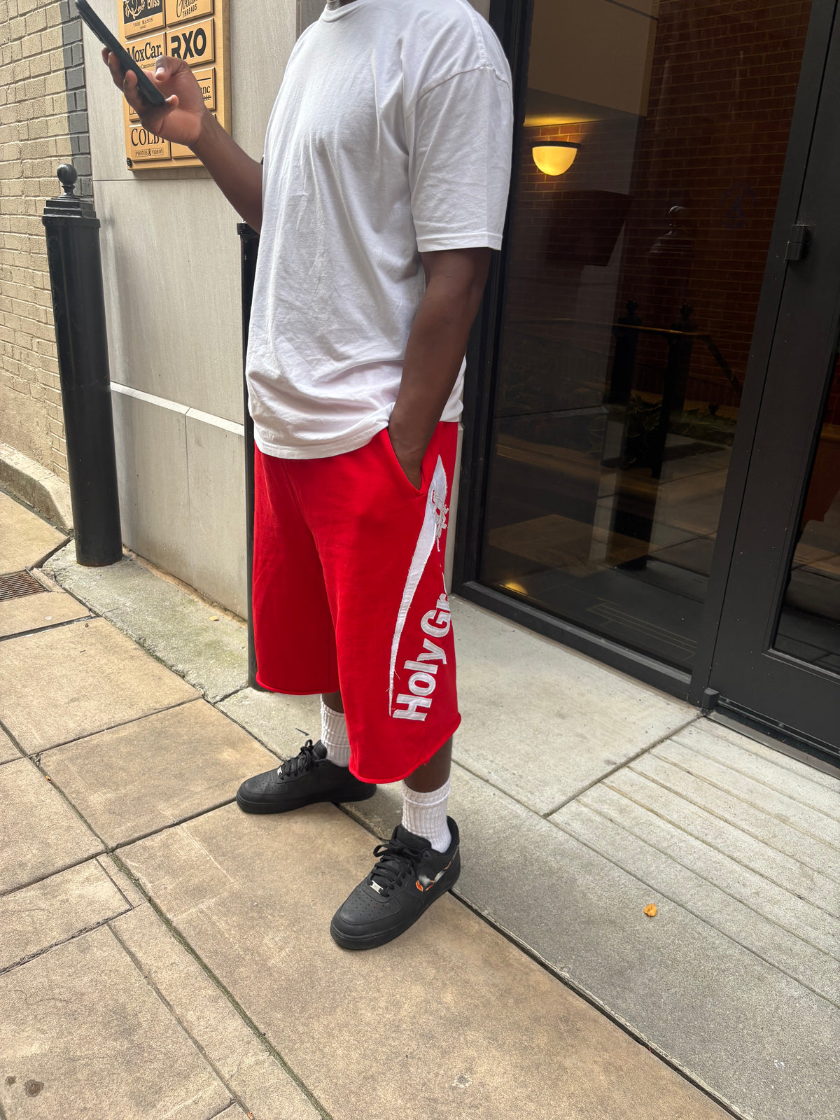 HG Capri Shorts (Red)