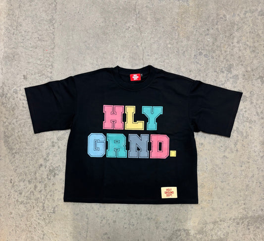 Holy Ground Varsity Tee (Black)