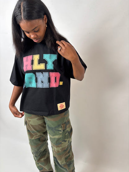 Holy Ground Varsity Tee (Black)