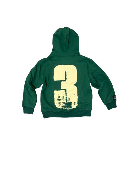 Jesus Saved My Life (Heavyweight hoodie)Green