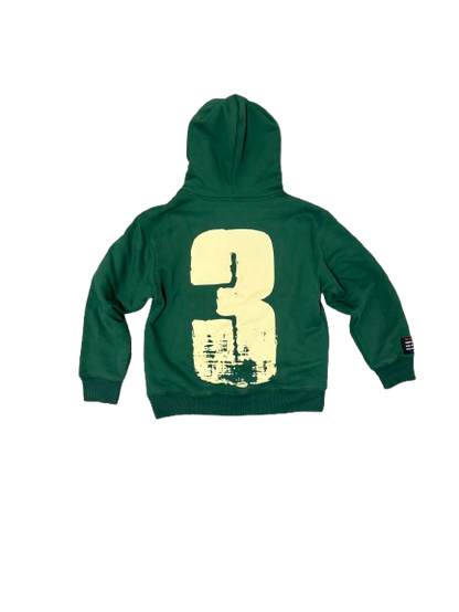 Jesus Saved My Life (Heavyweight hoodie)Green
